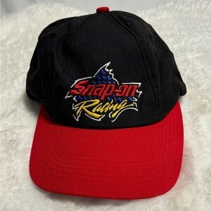 Vintage Snap-On Racing Snapback Embroidered Hat 90’s K Products USA Dad Hat